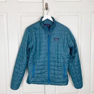 Patagonia Nano Puff Teal Jacket